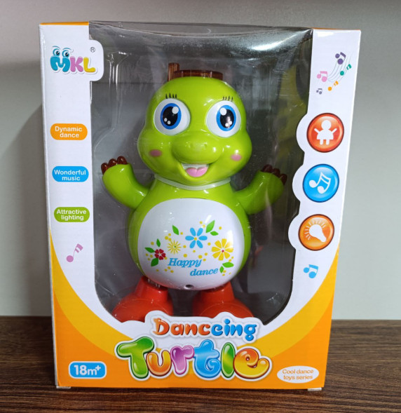 Черепашка (пласт.) Свет, звук "MKL"