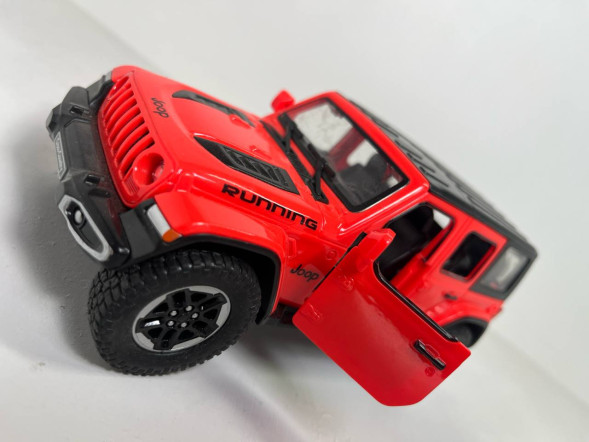 Машинка (пластик) «Inetria Cars» Jeep 4x4 (Красный)