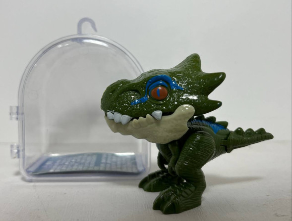 Дракончик маленький (пласт.) «Зеленый #2»