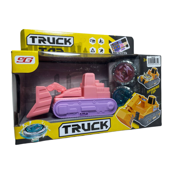 БейБлейд Трактор " Truck Top" (Розовый)