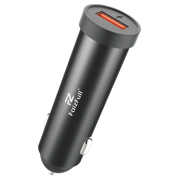 Автомобильный адаптер FaizFull USB QC3.0 18W