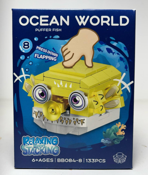 Конструктор «Рыбка» (133 деталей)