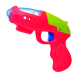 Пистолет «SpaceGun» Красный (свет,звук)