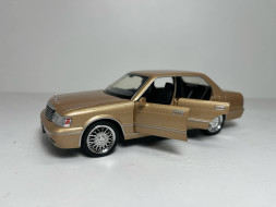 Машинка (метал.) «LJX Model» Toyota Crown (Бежевый)