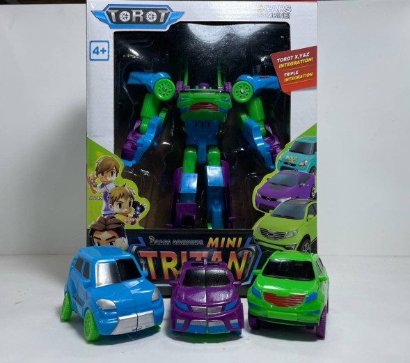 Трансформер "Tobot-Tritan" (3в1)