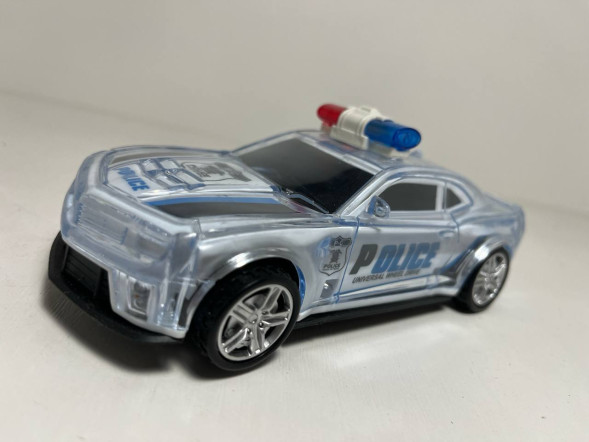 Машинка (пласт.) "Полиция" Свет, звук