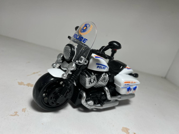 Мотоцикл Харлей «Белый» (инерционный)