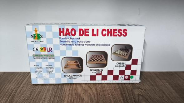 Шахматы 3в1 "HAO DE LI CHESS"