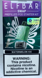 Под Система + Картридж Elfbar Swap 10.000 «Watermelon Ice» (Арбуз Лед)