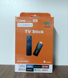 (Уценка) Приставка ТВ-смарт Q96 stick 4k ULTRA HD(8GH+128GB)