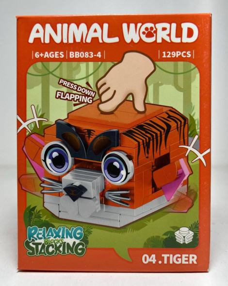 Конструктор «Тигр» (129 деталей)