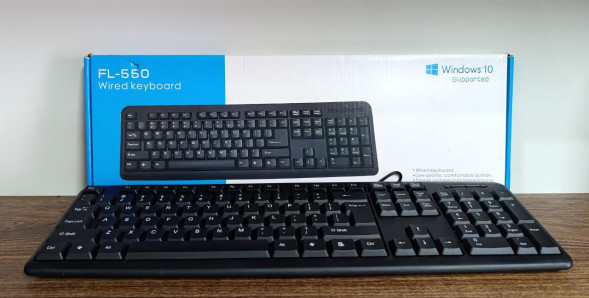 (Уценка) Клавиатура проводная 100% (FL-550)