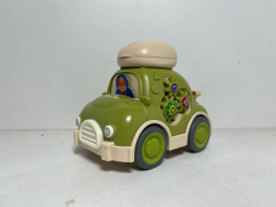 Машинка (пласт.) «Super Taxi» Зеленая (маленькая, инерционная)