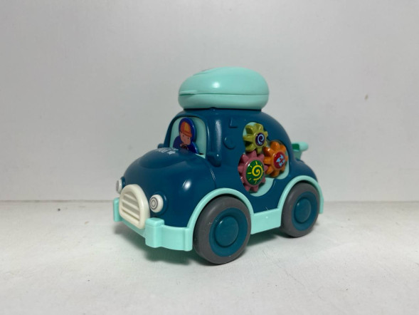 Машинка (пласт.) «Super Taxi» Бирюзовая (маленькая, инерционная)