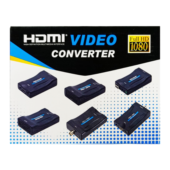 Конвектор видео-аудио сигнала HDTV VIDEO (Вход-SCART/Выход-HDMI) 720р-1080р