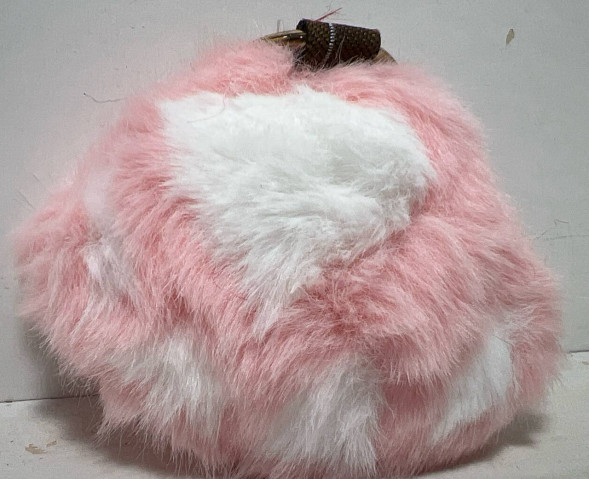 Брелок "Кошачья Лапка" Розово-Белый