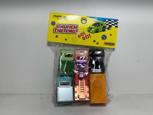 Набор машинок (метал.)«Ассортимент 6в1»