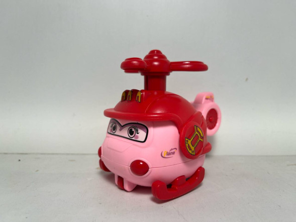 Вертолет (пласт.) «Красный» (маленький, инерционный)