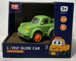 Машинка пластиковая зеленая