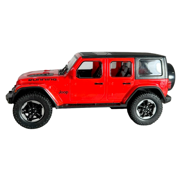 Машинка (пластик) «Inetria Cars» Jeep 4x4 (Красный)