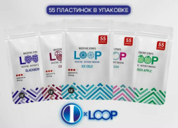 Никотиновые пластинки LOOP "Cherry" (Крепость 3 (11 мг)