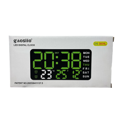 Настольные/настенные цифровые часы. (DS-3835L) (23х11см)