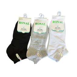 Носки женские RONAL (37-41р.) Легкие (10шт/уп) NO:N2610