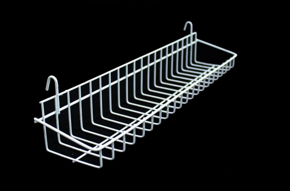 Полка-Корзина для торговой решётки (80х25см)