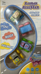 Набор машинок «Тарахтелки 4в1»