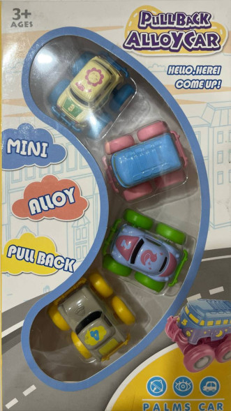 Набор машинок «Тарахтелки 4в1»