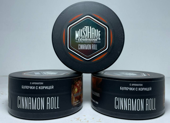 Табак для кальяна MustHave 125гр. «Cinnamon Roll» (Булочка с Корицей)