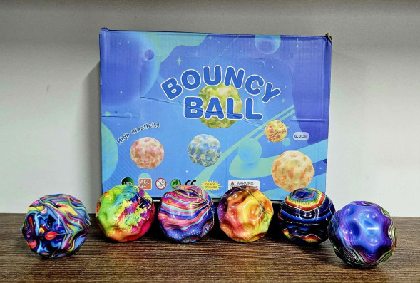 Антистресс Мяч маленький Фомовый в ассортименте (12шт. в уп.) "Bouncy Ball"