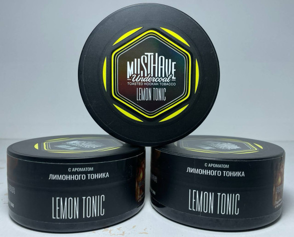 Табак для кальяна MustHave 125гр. «Lemon Tonic» (Лимонный Тоник)