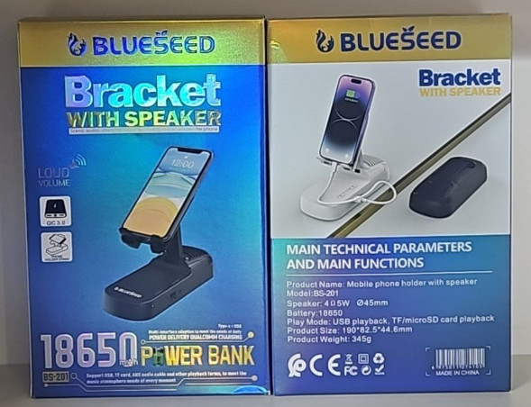 Держатель телефона+Power bank 18.500A