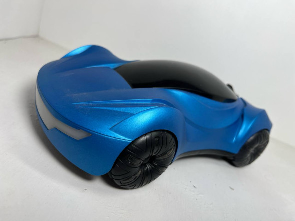 Машинка (пластик) «Spray Drift» Машинка 360, Дым, радиоуправление (Синий)