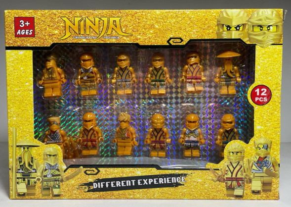 Фигурки "Ninja" (12шт/уп)