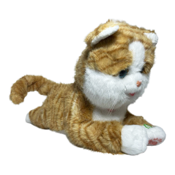 Кошка лежака (Бело-Оранжевая) (Поет на русском)