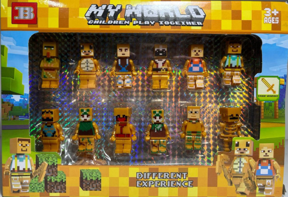 Фигурки "My World" (12шт/уп)