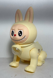 Собака-Лабуба «Желтый» (свет, звук, на батарейках)