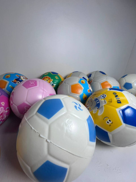 Фомовый мяч «Персонажи» (6шт/уп)