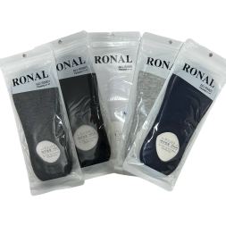 Носки следы мужские RONAL (41-47р.) Легкие (10шт/уп) (NO: R5901)