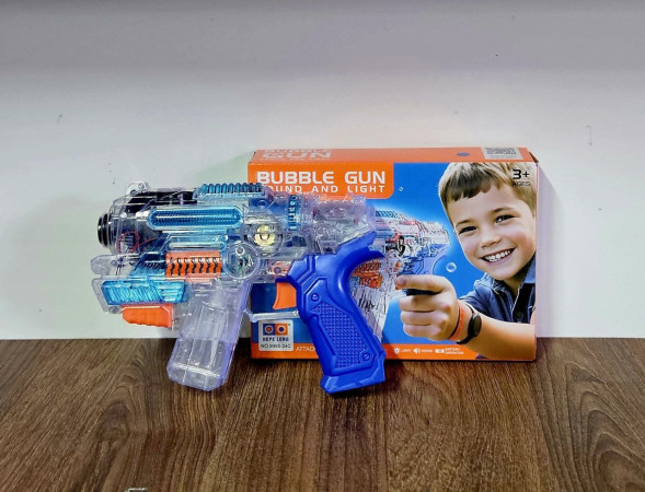 Пушка-пузыри свет-звук