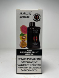 Катридж для электронной сигареты AAOK 25.000 “Kiwi Passion Fruit Guava” (Киви Маракуйя Гуава)