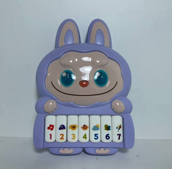 Labubu - Пианино (на батарейках) "Голубой"