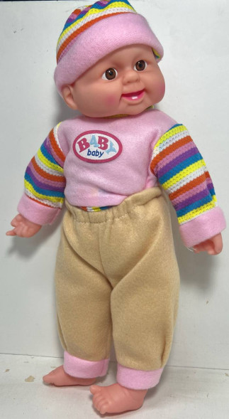 Пупс «Розовый костюм»