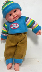 Пупс ««Синий костюм»