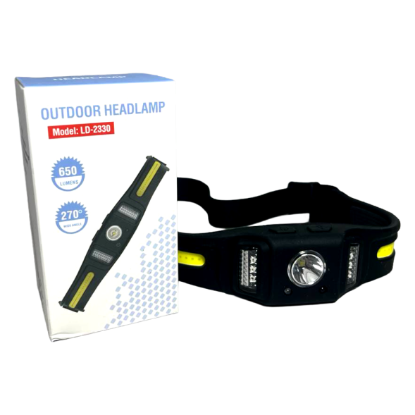 Налобный фонарик (LD-2330) (5 режимов, Type-C)