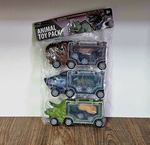 Набор Машинок "Динозавр" (3в1)