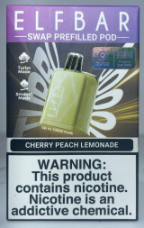 Картридж Elfbar 10.000 «Cherry peach lemonade» (Вишня Персик Лимонад)