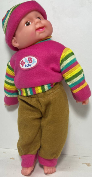 Пупс «Малиновый костюм»